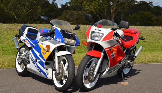 Review: RGV250 versus NSR250 Retro Two-Strokes