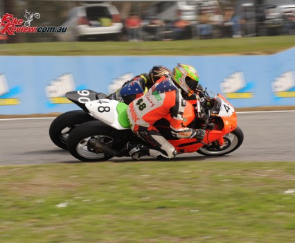 ROUND 1 WA STATE ROAD RACING Tim Boujos 48 Daniel WIlson 90