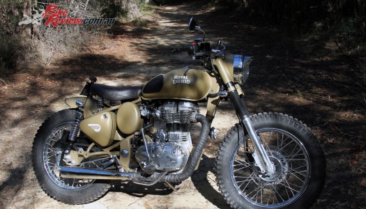 Custom: Royal Enfield Custom Desert Storm