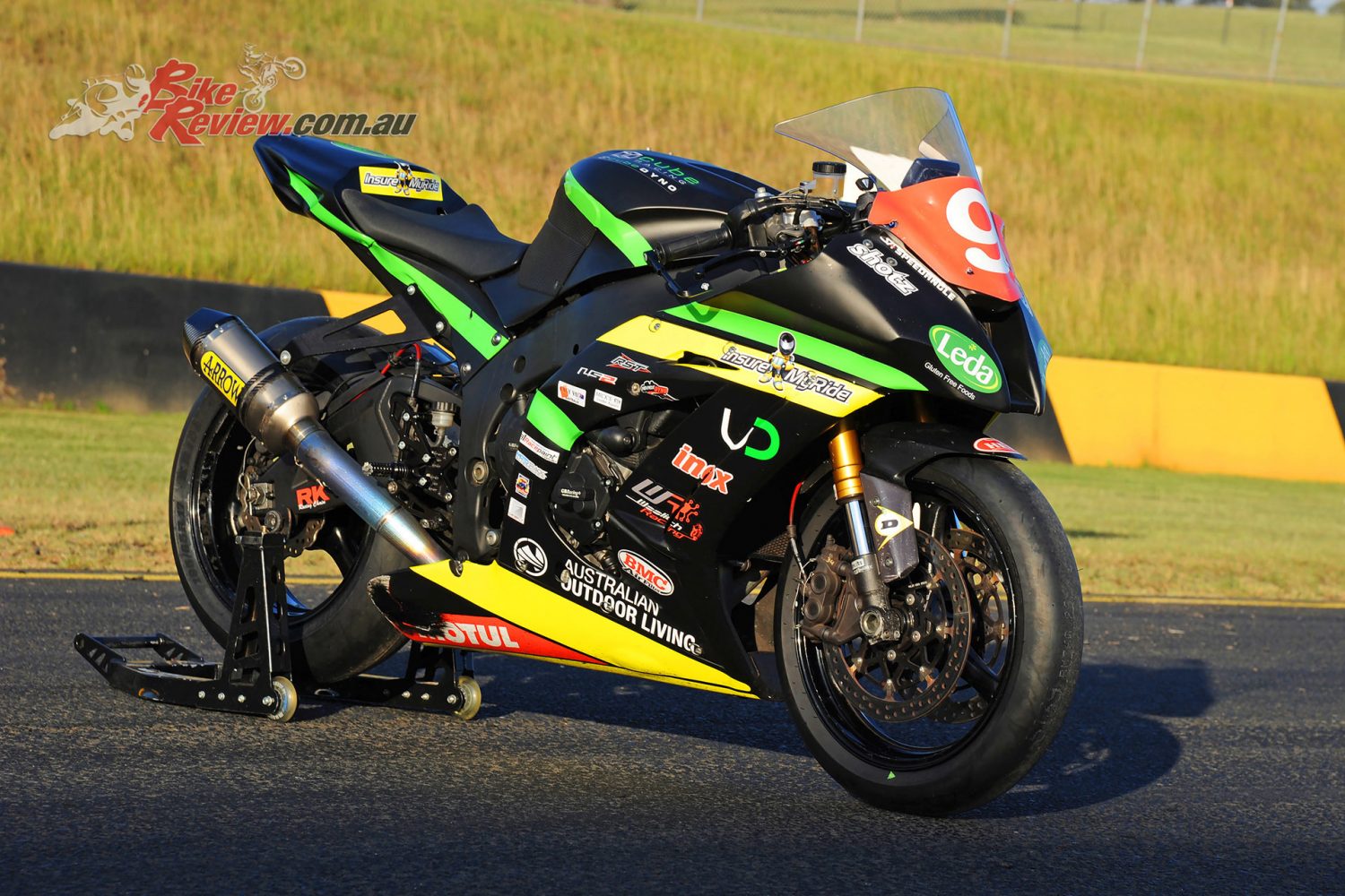 Mike Jones's 2015 ASBK Championship winning Kawasaki ZX-10R Privateer bike