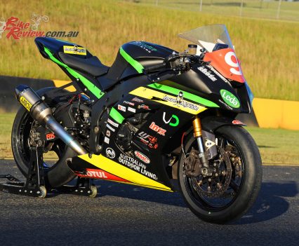Mike Jones's 2015 ASBK Championship winning Kawasaki ZX-10R Privateer bike