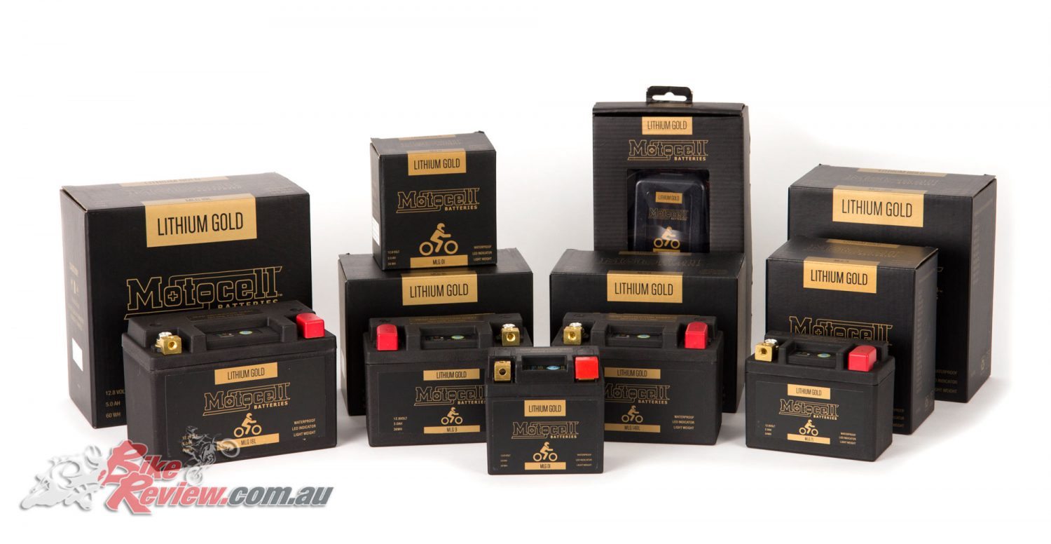 The Motocell Gold range