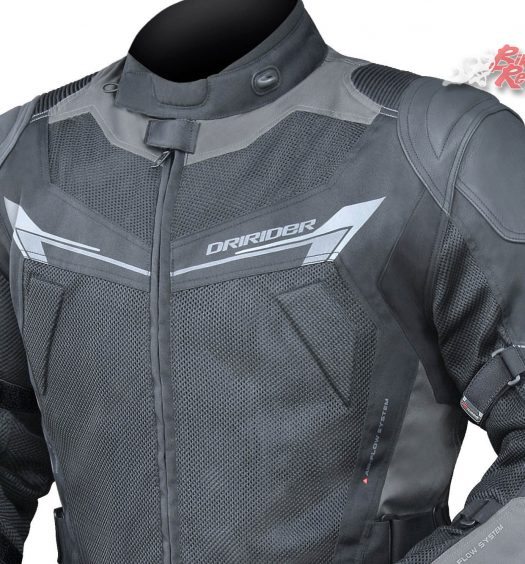 dririder nordic 3 air-flow black grey