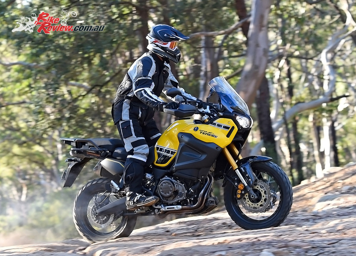 Yamaha Super Tenere - Ben O'Brien, MotoDry Advent Tour jacket and pants, RXT Edge helmet