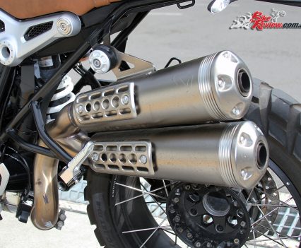2017 BMW R nineT Scrambler - Akropovic exhaust
