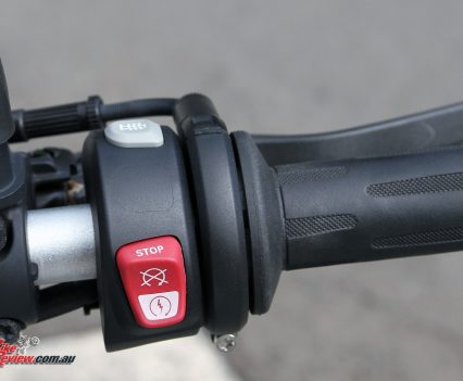 2017 BMW R nineT Scrambler - Right switch-block, with heated grips toggle