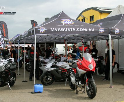 2017 International Festival of Speed - MV Agusta trade stand