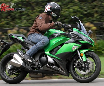 2017 Kawasaki Ninja 1000 - Stable with linear acceleration, the Ninja makes for a fun all-rounder
