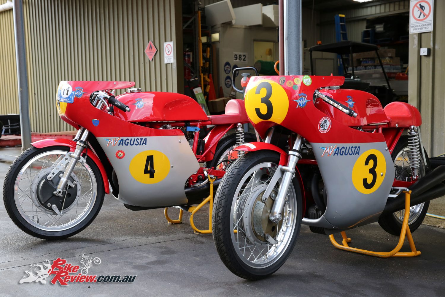 2017 International Festival of Speed preparation - MV Agustas