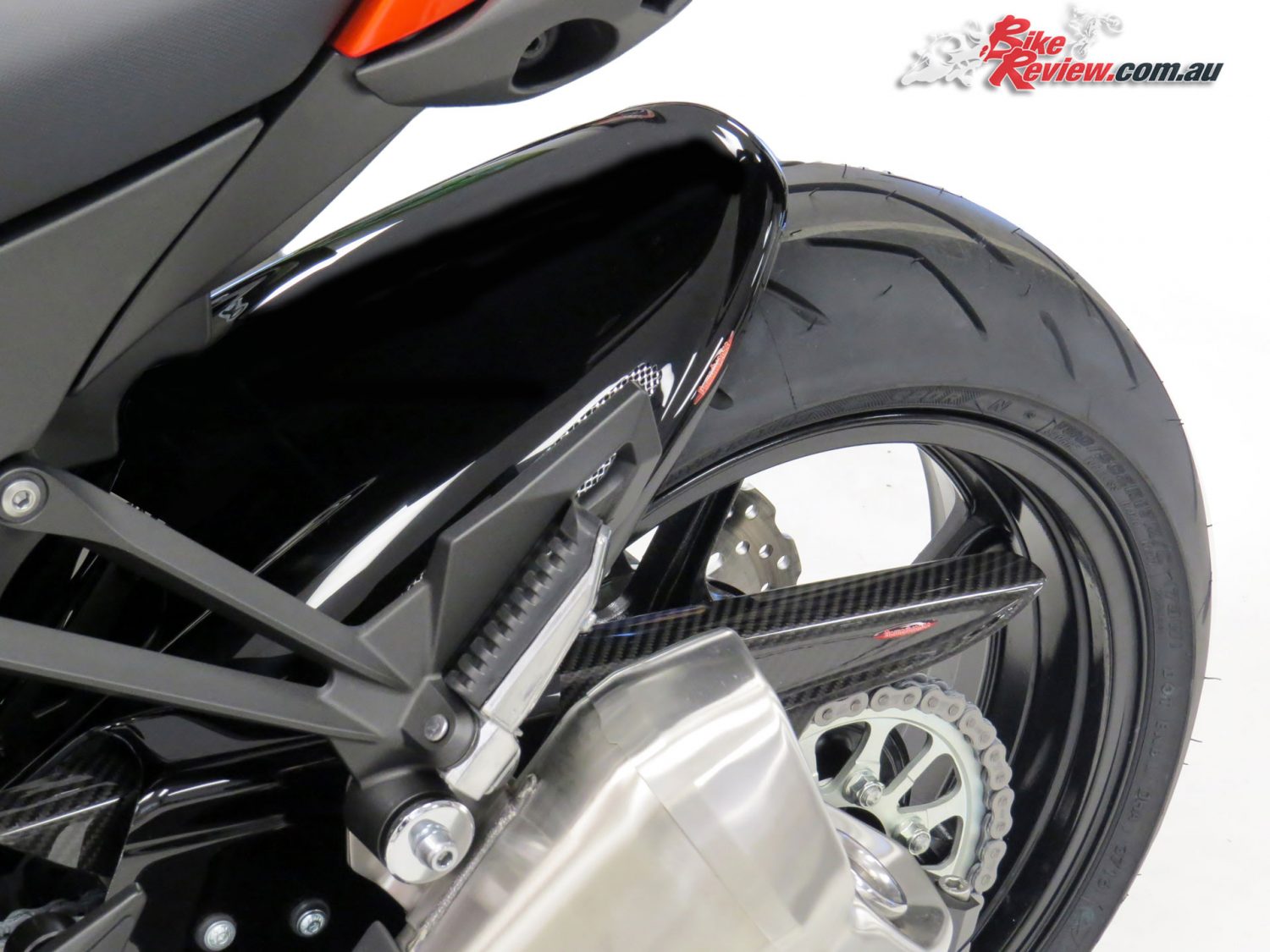 Powerbronze Chain Guard and Mudguard - Ninja 1000