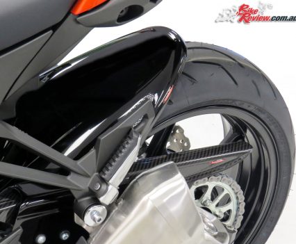 Powerbronze Chain Guard and Mudguard - Ninja 1000