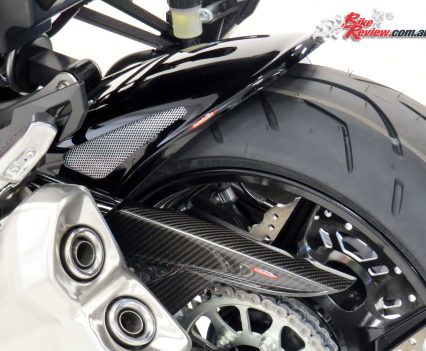 Powerbronze Chain Guard and Mudguard - Ninja 1000