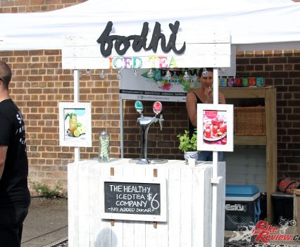 2017 Throttle Roll - The Bodhi Ice Tea stand struggled a bit with alcohol also available