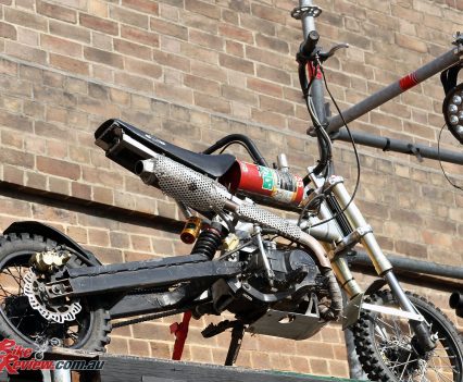 2017 Throttle Roll - Bike display