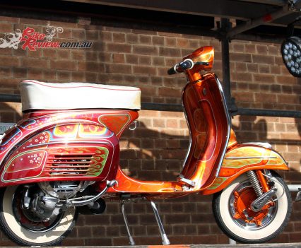 2017 Throttle Roll - Bike display