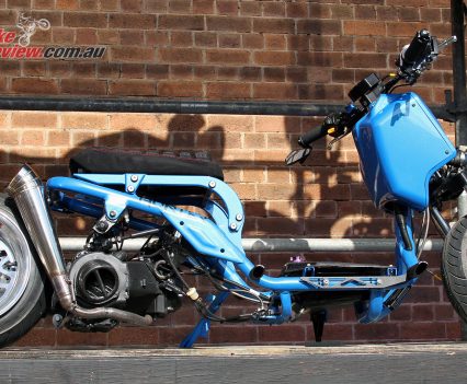 2017 Throttle Roll - Bike display