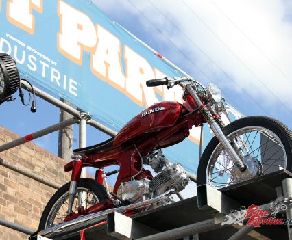 2017 Throttle Roll - Bike display