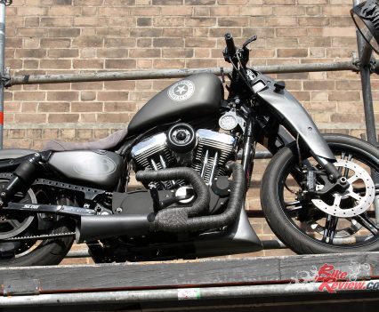 2017 Throttle Roll - Bike display