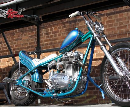 2017 Throttle Roll - Bike display