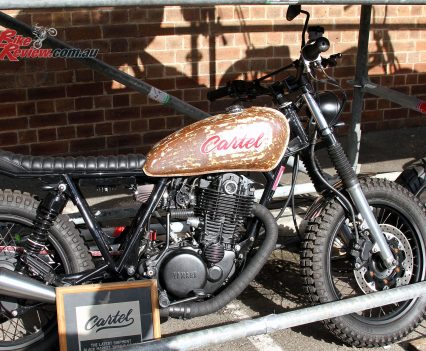 2017 Throttle Roll - Bike display