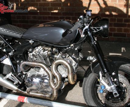 2017 Throttle Roll - Bike display