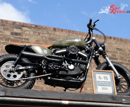 2017 Throttle Roll - Bike display