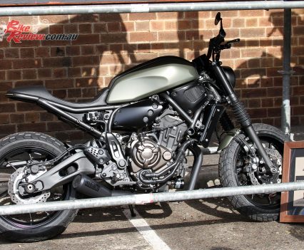 2017 Throttle Roll - Bike display