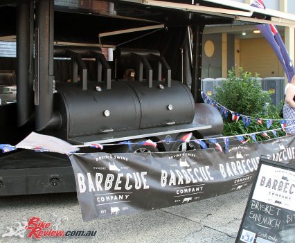 The Barbecue Company brisket sandwich was amazing