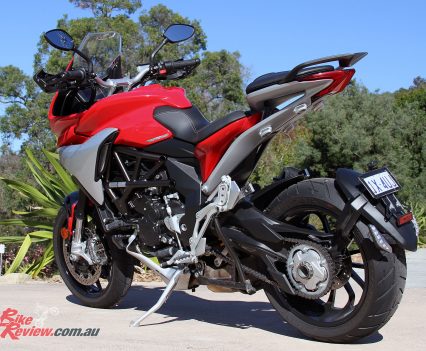 The rear subframe is a work of art in and of itself