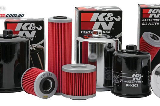 K&N motorcycle and car oil filter range