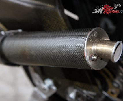 DLR carbon-fibre muffler!