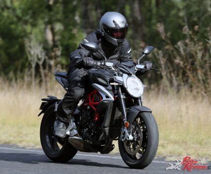 Handling is telepathic on smooth tarmac although the rear shock was a bit stiff on standard settings