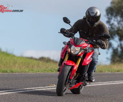 I found the GSX-S750 a strong performer with good torque from down low and a nice top end punch. More than enough for me on the road and by no means near the bike's limits, with smooth and predictable delivery.