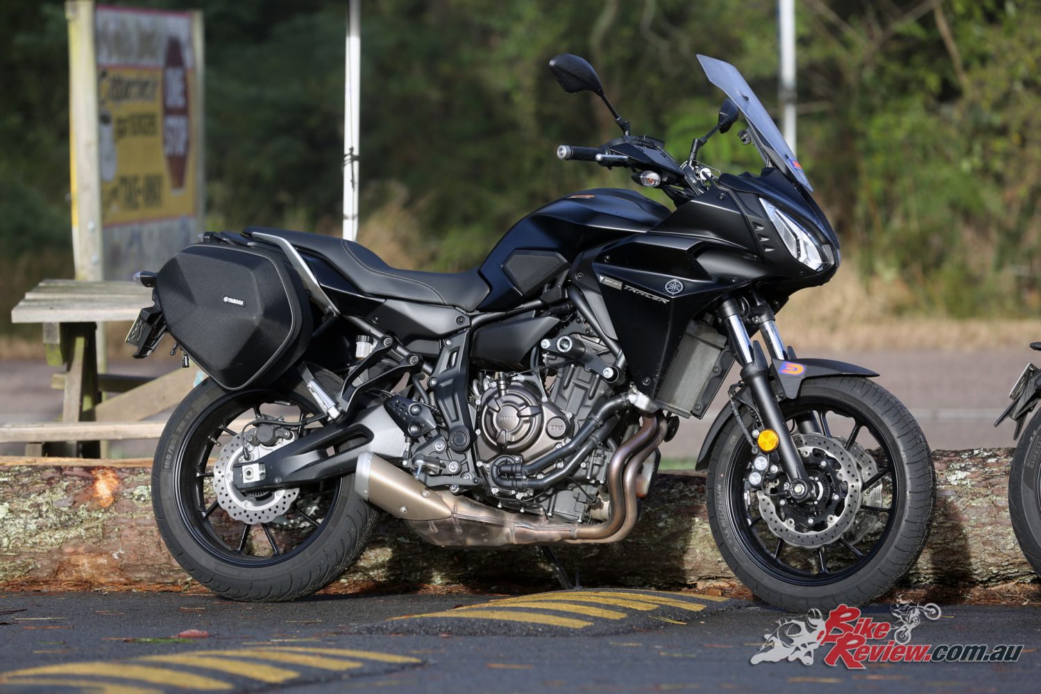 Our Long Term MT-07 Tracer fitted with DNA Airfilter and Airbox Lid (Stage 2), and Oggy Knobb crash protection.