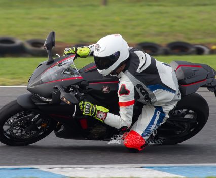 Shoei X-Spirit III was awesome.