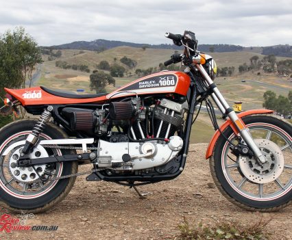 Les's XR 1000 is maintained to this condition and has had an engine rebuild and frame repairs