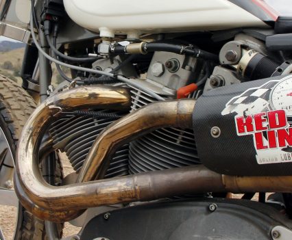 The adoption of the all alloy engine from 1972 for the XR 750 was a big step forward