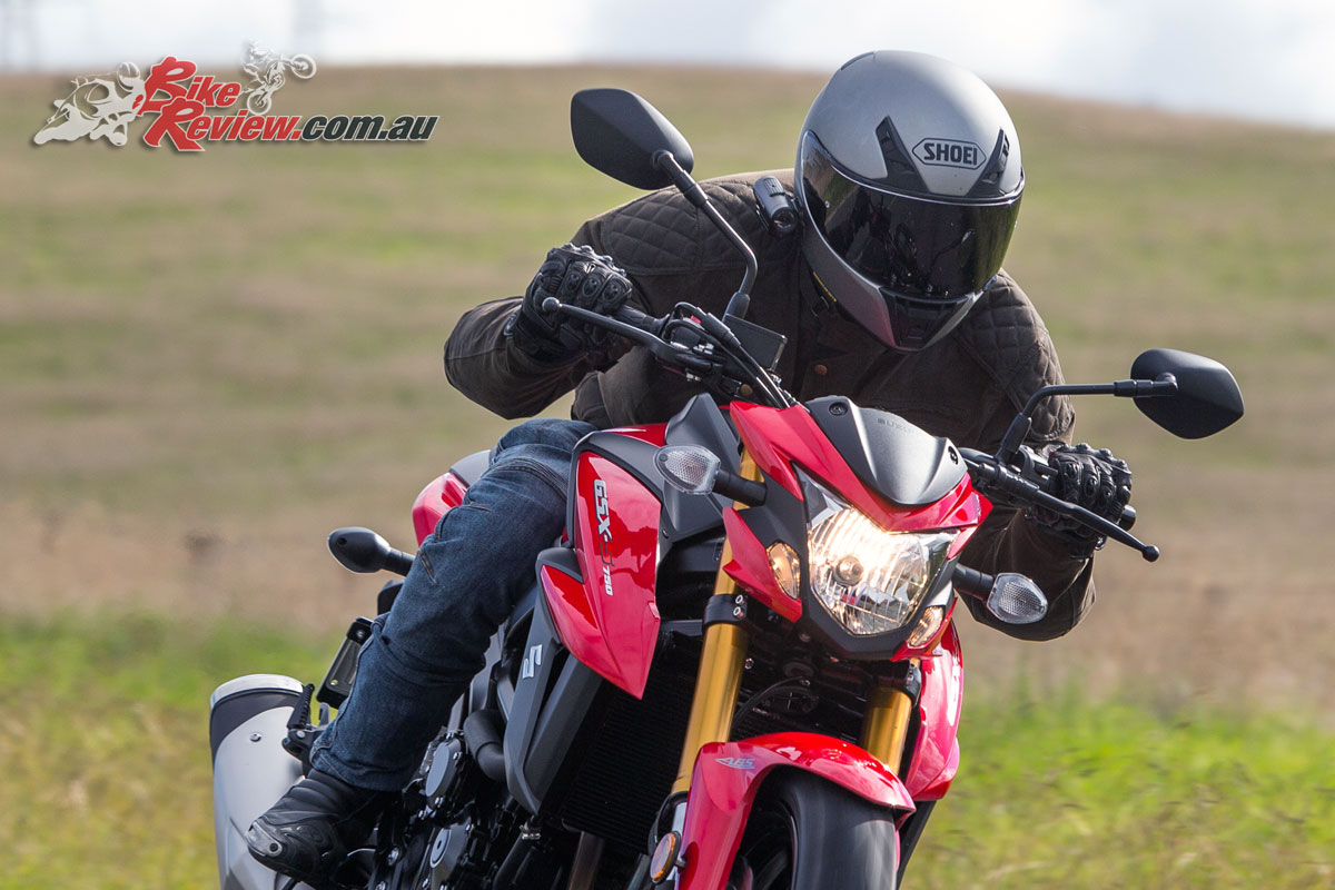 Merlin Sandon Waxed Cotton Jacker - Olive - Suzuki GSX-S750