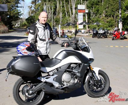 Pommie and the 2017 CFMoto 650MT