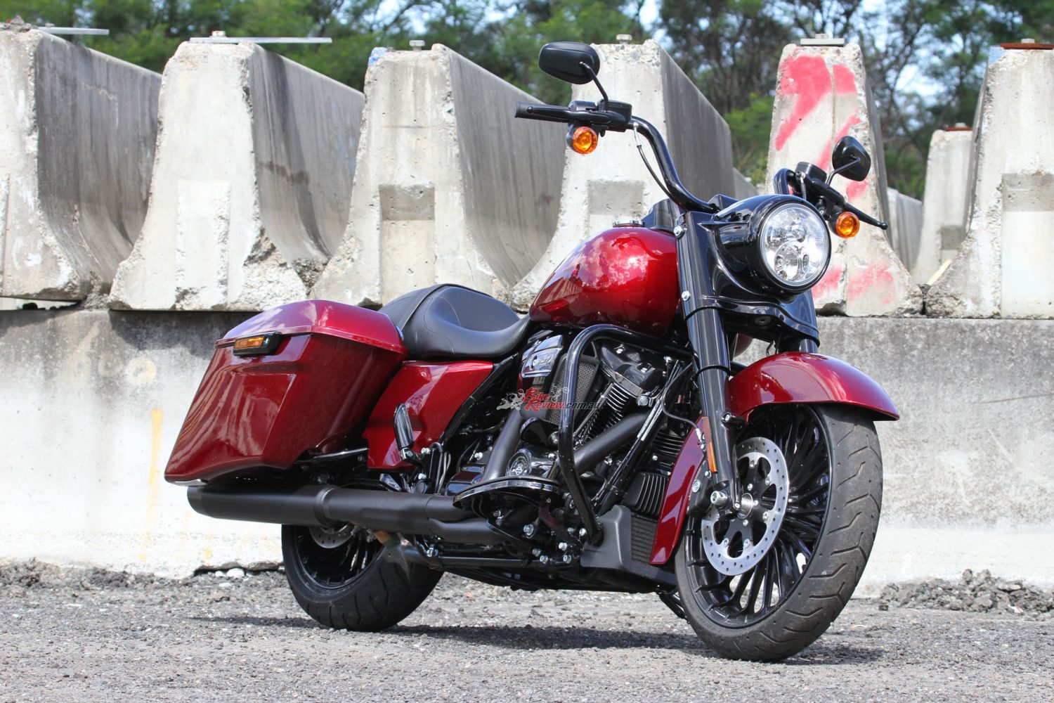 The 2017 Road King features an updated powerplant and suspension