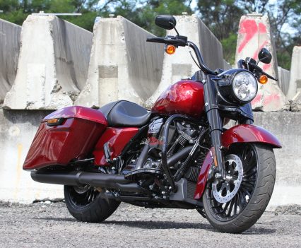 The 2017 Road King features an updated powerplant and suspension