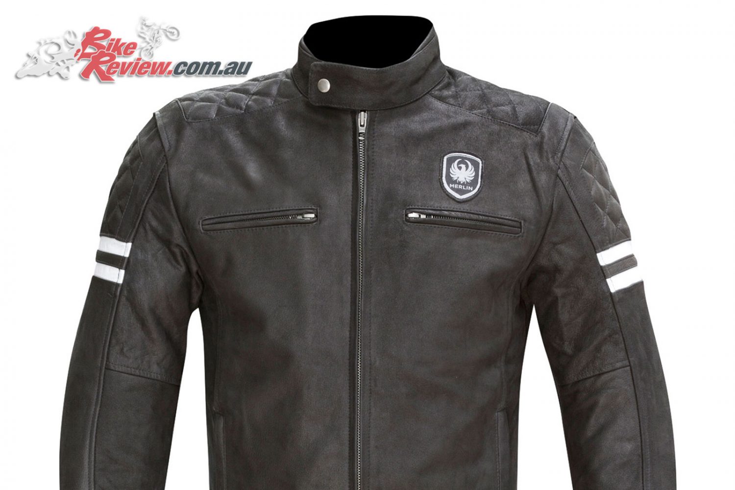 Merlin Hixon Leather Jacket - Black