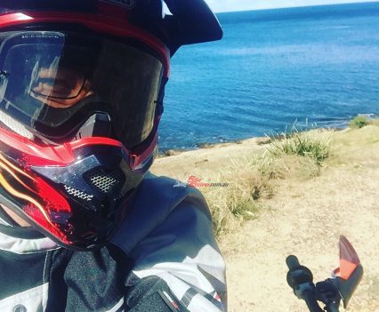 Mark with the KTM 350 EXCF