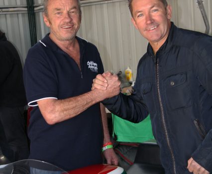 Kevin Magee and Troy Bayliss