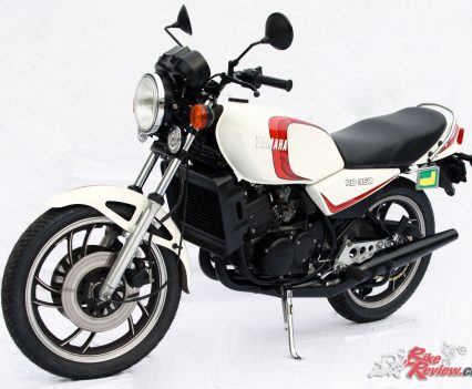 160 hours went into restoring Neil's RD350