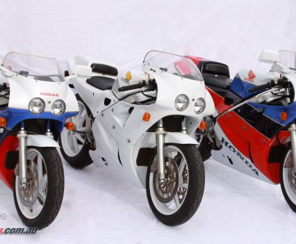 These VFR750R RC30s are part of a private collection, check out motogallur.com to see more of the motorcycles in the collection