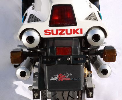 The mechanical resemblance to Barry Sheene’s World Championship winning engine in '78-79 was clear