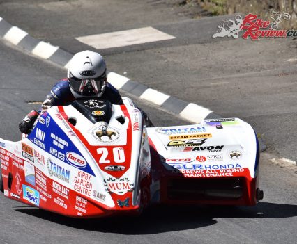 2017 Isle of Man TT Greg Lambert, Julie Canipa