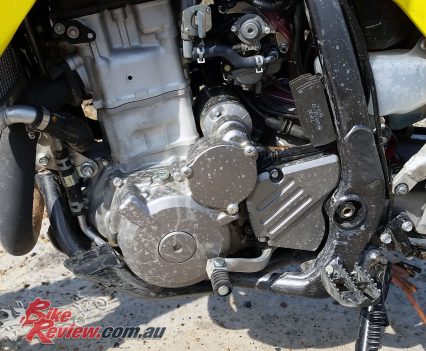 2018 Suzuki DR-Z400 liquid-cooled DOHC single-cylinder four-stroke