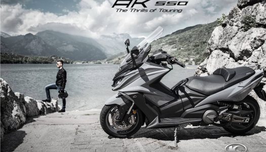 Kymco 2018 AK550 Maxi-Scooter announced